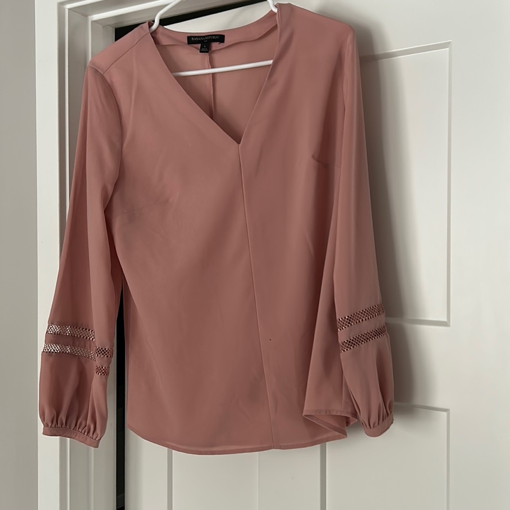Banana Republic Blush blouse